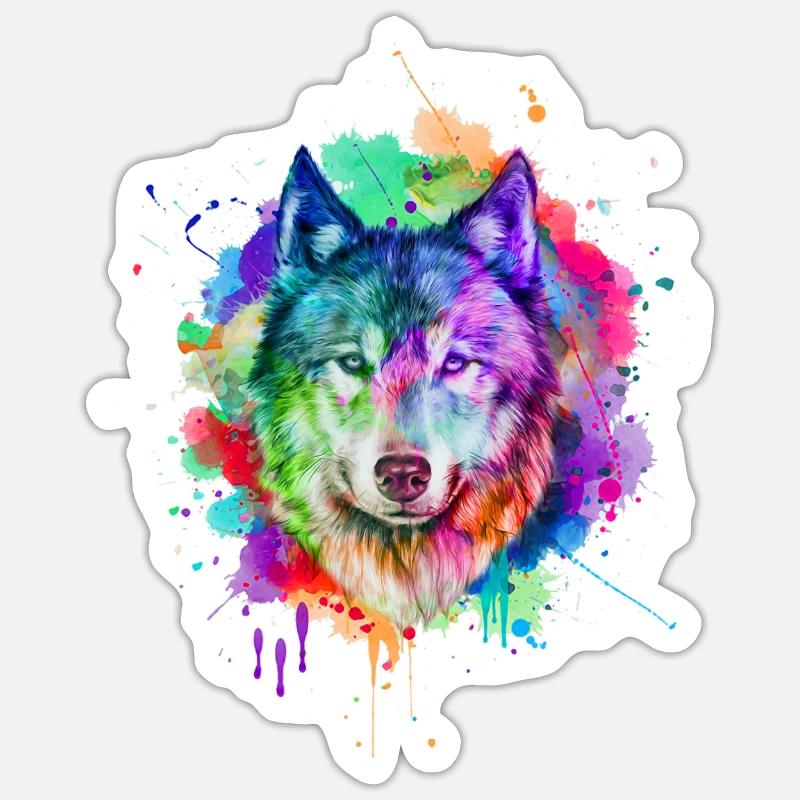 Sticker taille S (10 x 10 cm) - 