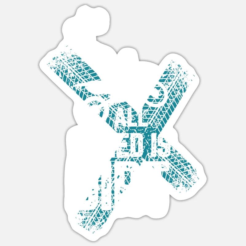 Sticker Größe S (10 x 10 cm) - 