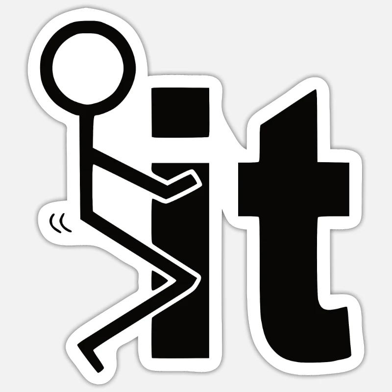 Sticker taille S (10 x 10 cm) - 