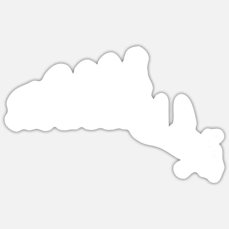 Tshirt évolution plongeur Sticker taille S (10 x 10 cm)