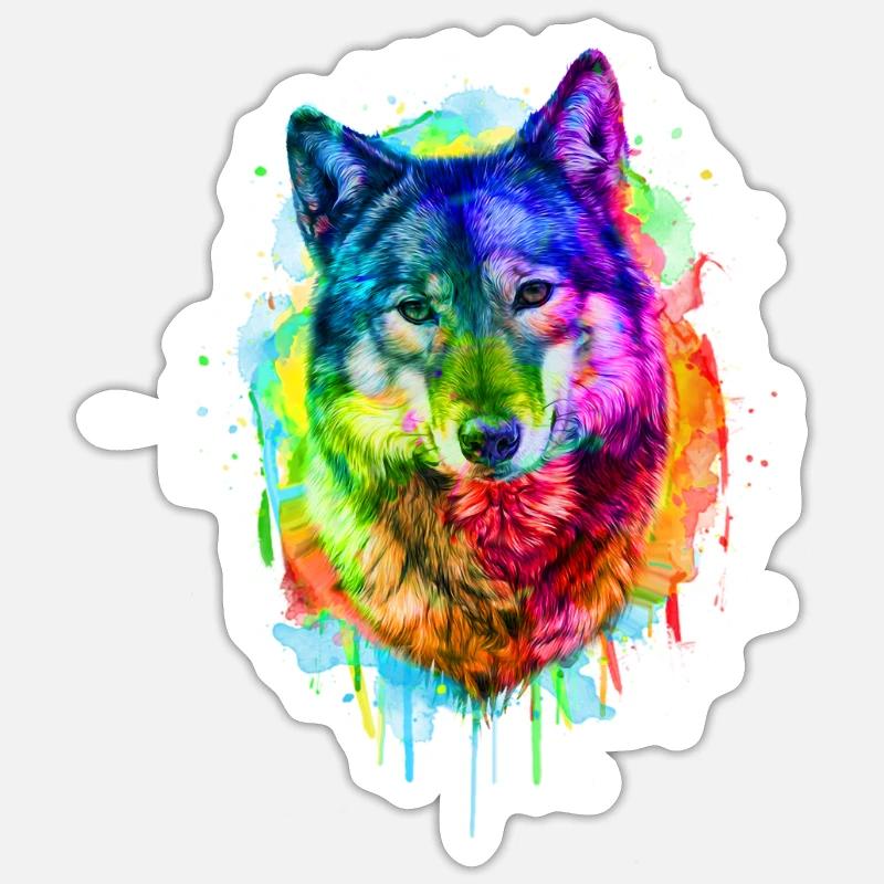 Sticker taille S (10 x 10 cm) - 