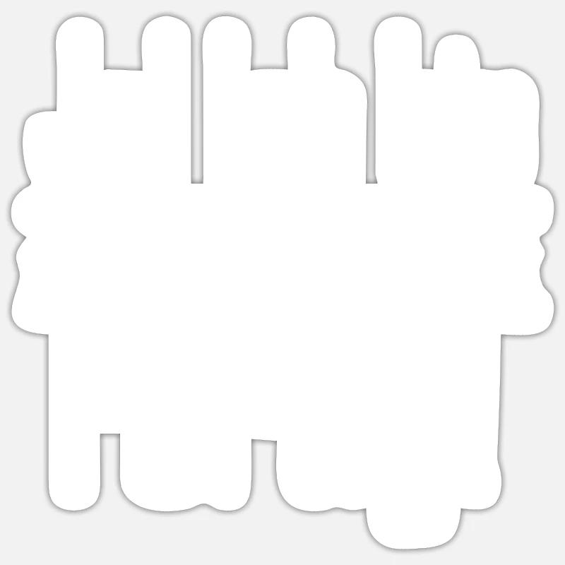 Sticker taille S (10 x 10 cm) -