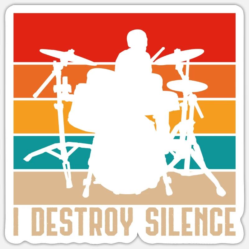 Sticker taille S (10 x 10 cm) - 