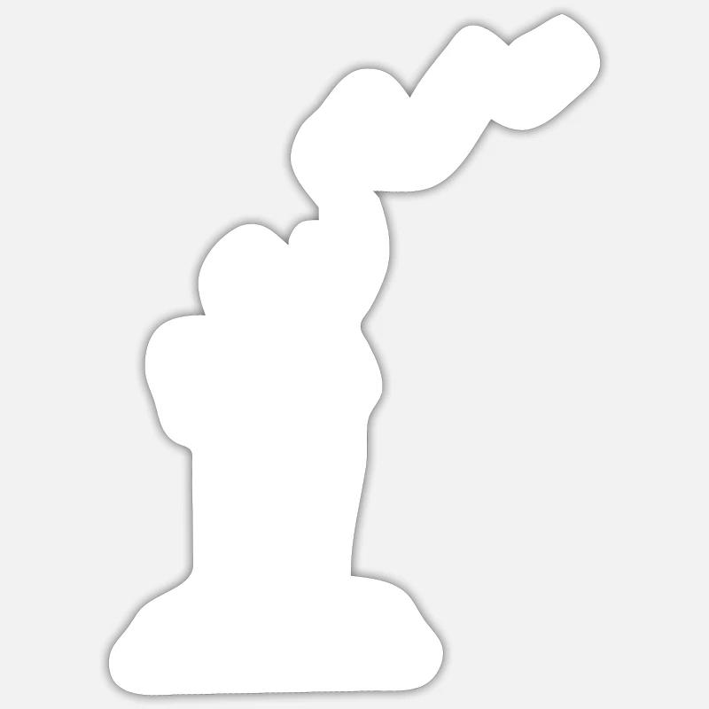 Dirigent Musik Musiker oder Dirigent Geschenk Sticker Größe S (10 x 10 cm)