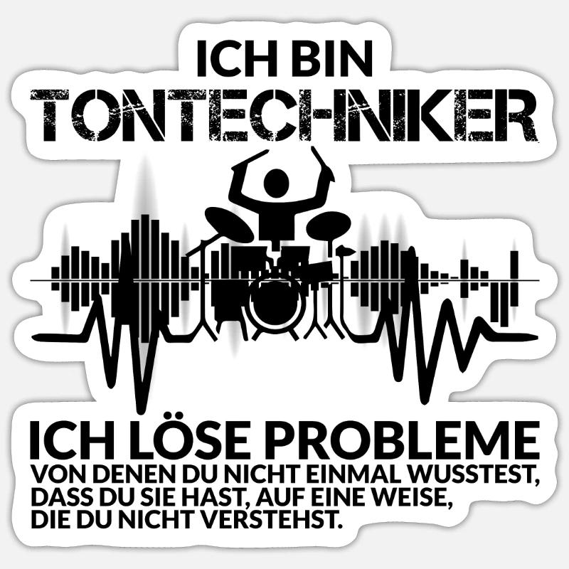 Sticker Größe S (10 x 10 cm) - 