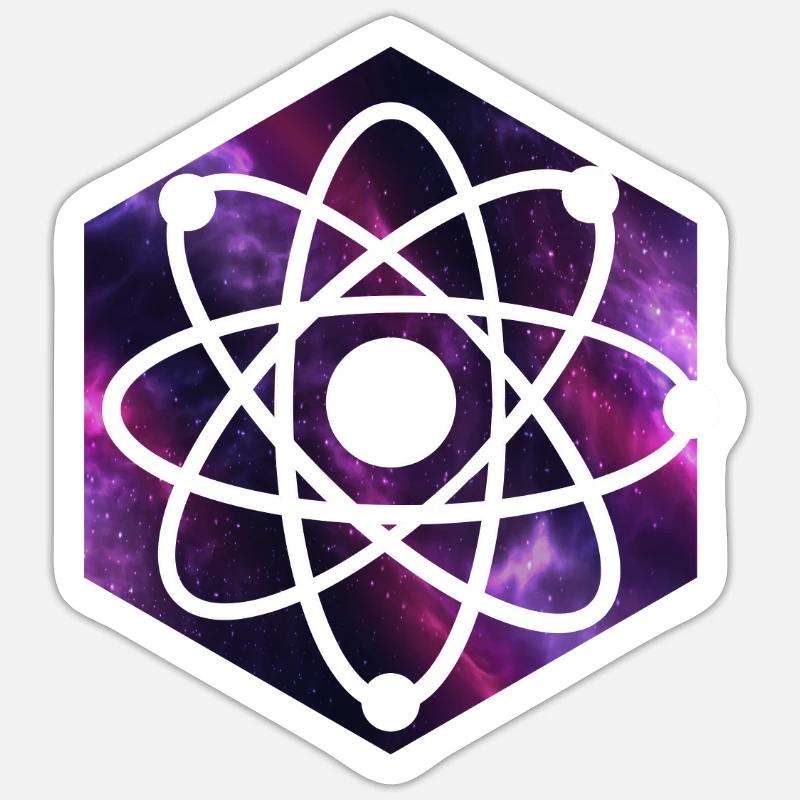 Physik Sticker Größe S (10 x 10 cm)