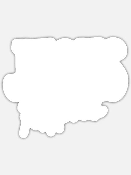 Jesus rettet mich Christliche Geschenke Geburtstag - Sticker Größe S (10 x 10 cm) - Mattweiß