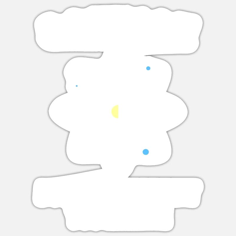 Science Physics Science Gift Idea Sticker size S (10 x 10 cm)