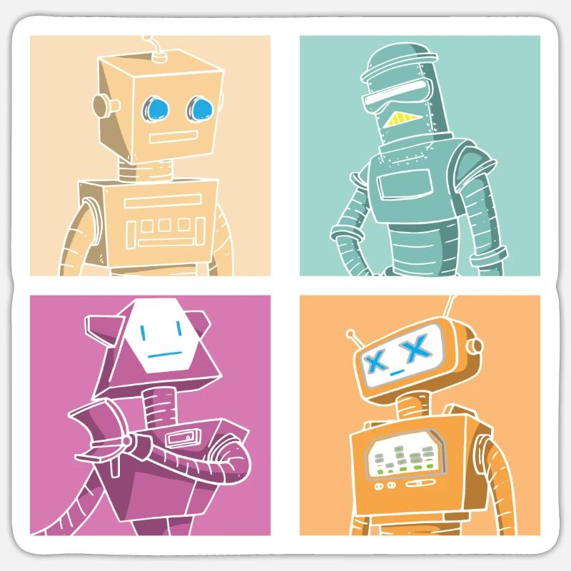 Sticker Größe S (10 x 10 cm) - 