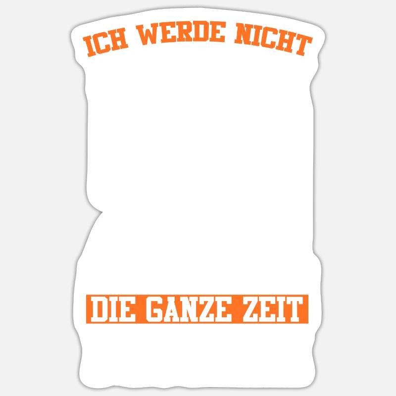 Admin Softwareentwickler Informatik Lustige Sprüch - Sticker Größe S (10 x 10 cm) - Mattweiß