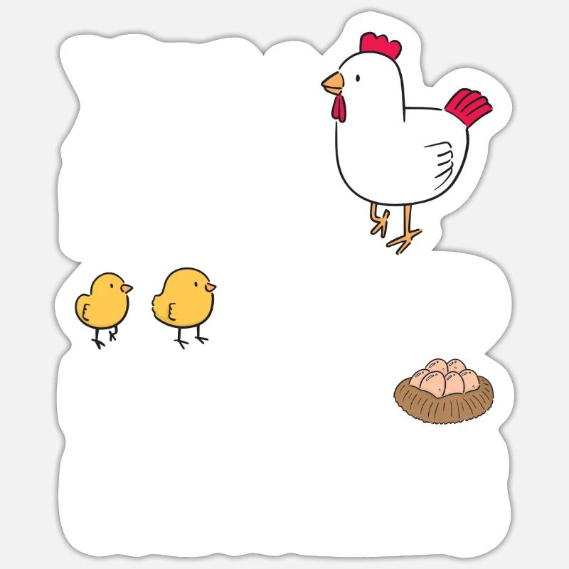 Sticker taille S (10 x 10 cm) - 