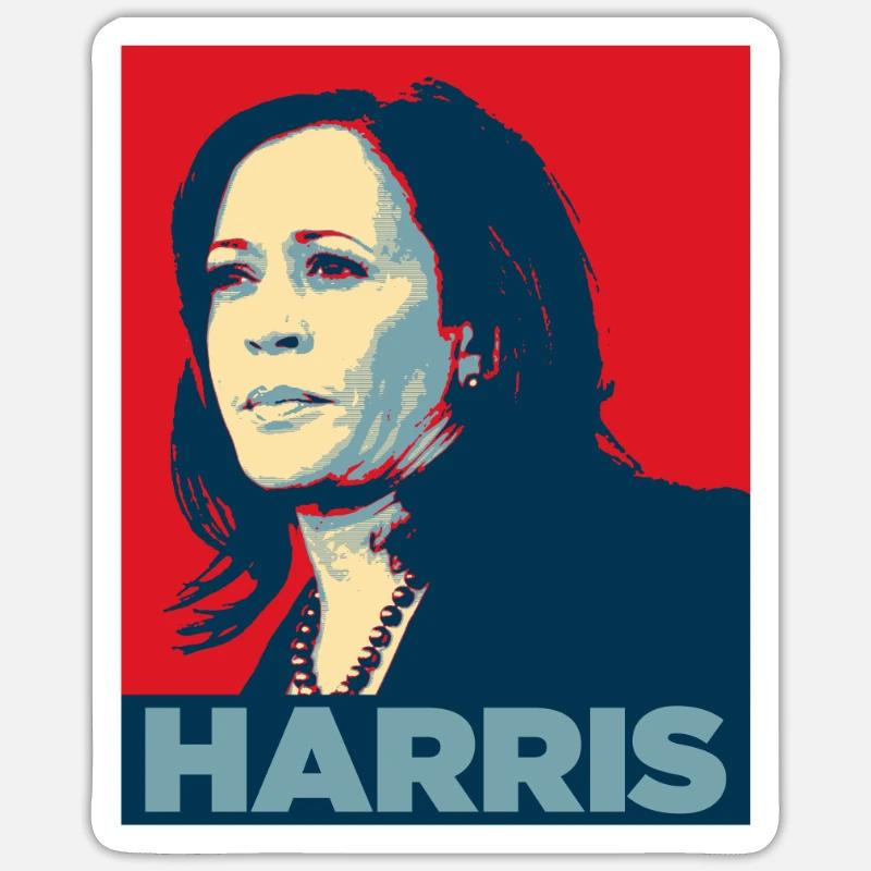 Kamala Harris 2020 - Sticker size S (10 x 10 cm) - white matte