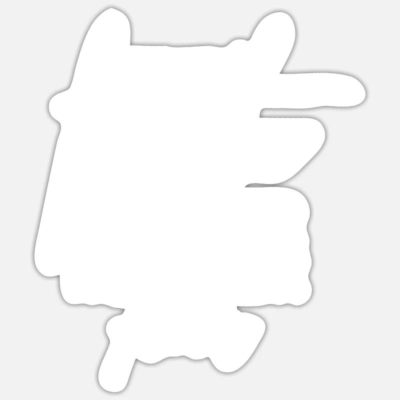Sticker size S (10 x 10 cm) -