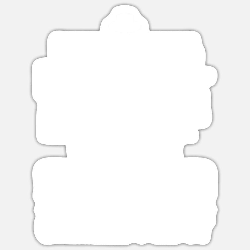 Éthique Hacker White Hat Hacker Cyber Security Sticker taille S (10 x 10 cm)