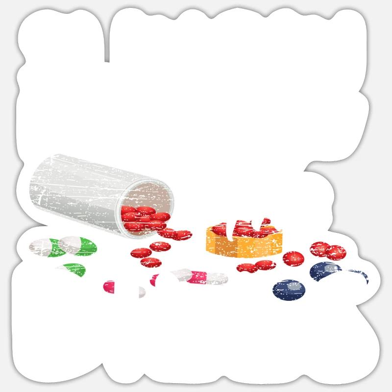 pharmacist - Sticker size S (10 x 10 cm) - white matte