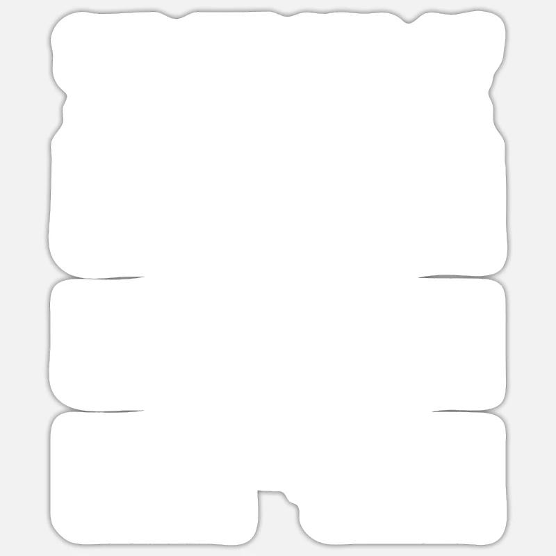 Debugging Nerd 6 Stages of Debug Mode Sticker size S (10 x 10 cm)