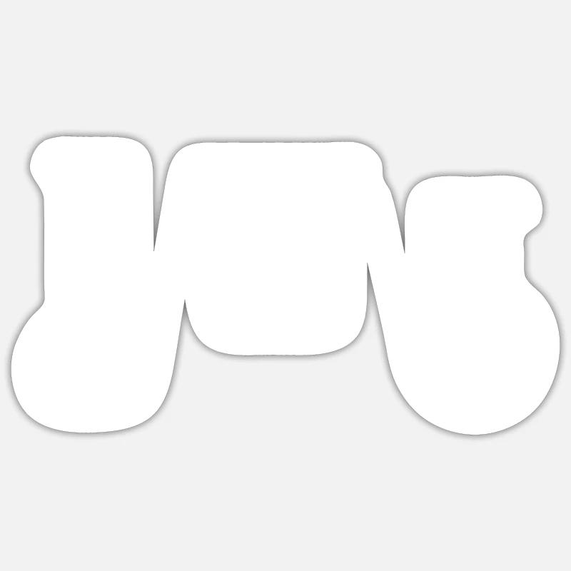 Sticker Größe S (10 x 10 cm) - 