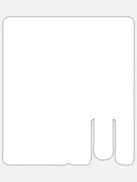 Oldometer 60. Geburtstag Sechzig Jubiläum Geschenk - Sticker Größe S (10 x 10 cm) - Mattweiß