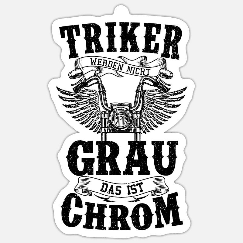 Triker Sticker size S (10 x 10 cm)