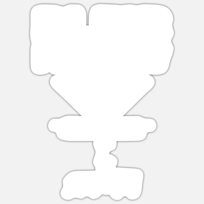 Sticker Größe S (10 x 10 cm) - 