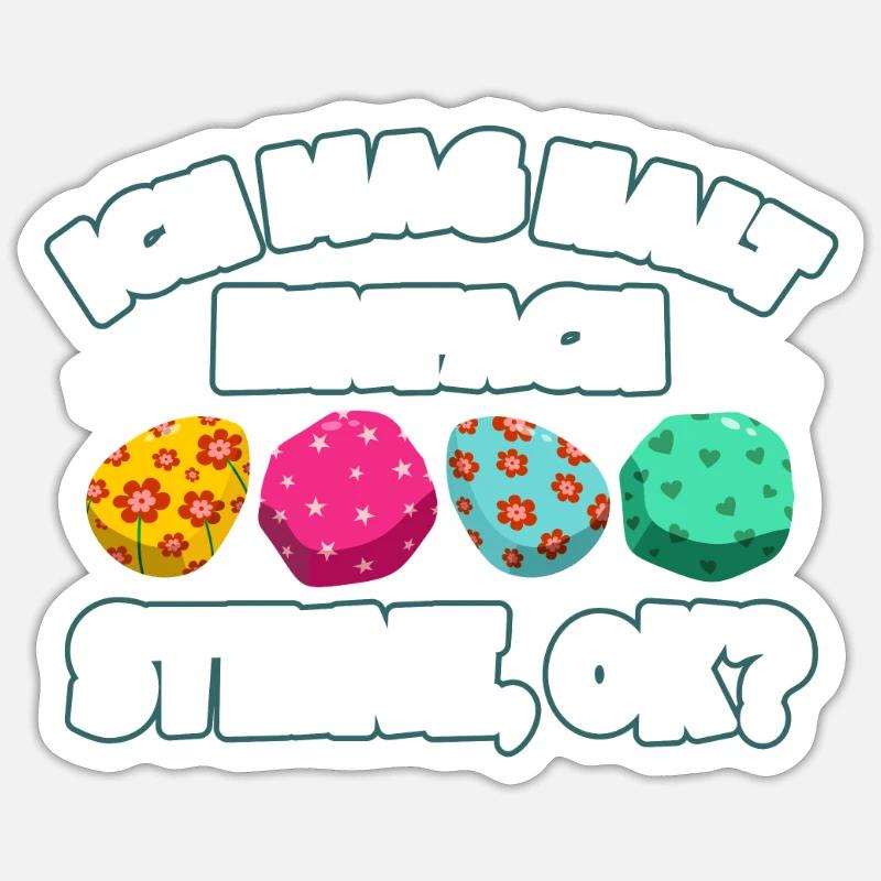 Sticker Größe S (10 x 10 cm) - 