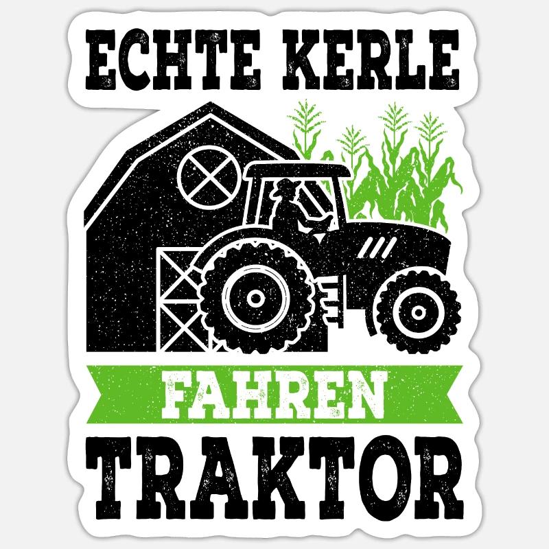Traktor Sticker Größe S (10 x 10 cm)