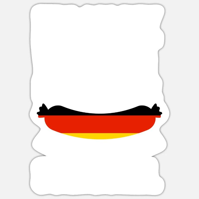 I Don't Give A Schnitzel Funny Sticker size S (10 x 10 cm)