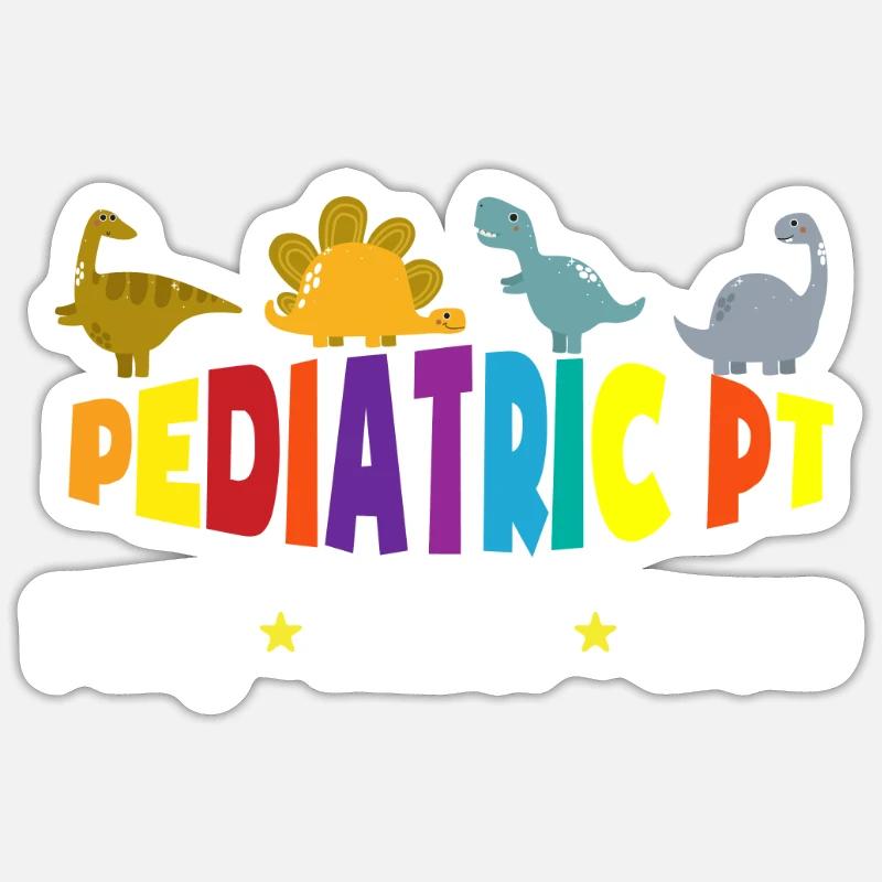 Kinderkrankenschwester Kinderkrankenpflegerin - Sticker Größe S (10 x 10 cm) - Mattweiß