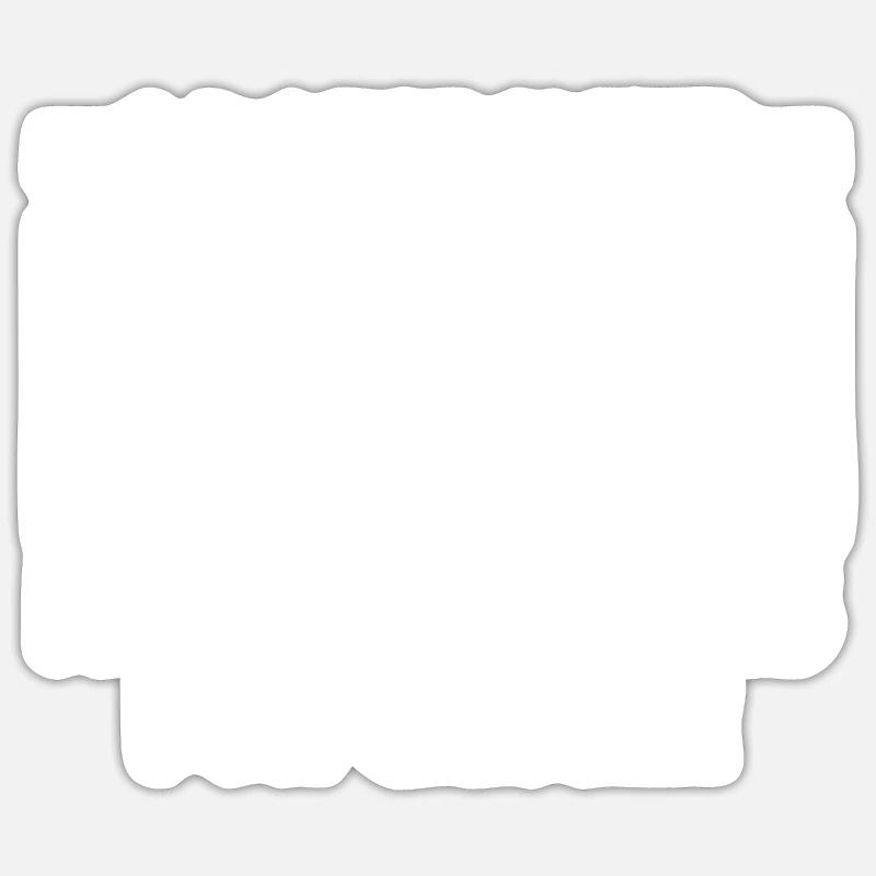 Chemo cancer stinks - Sticker size S (10 x 10 cm) - white matte