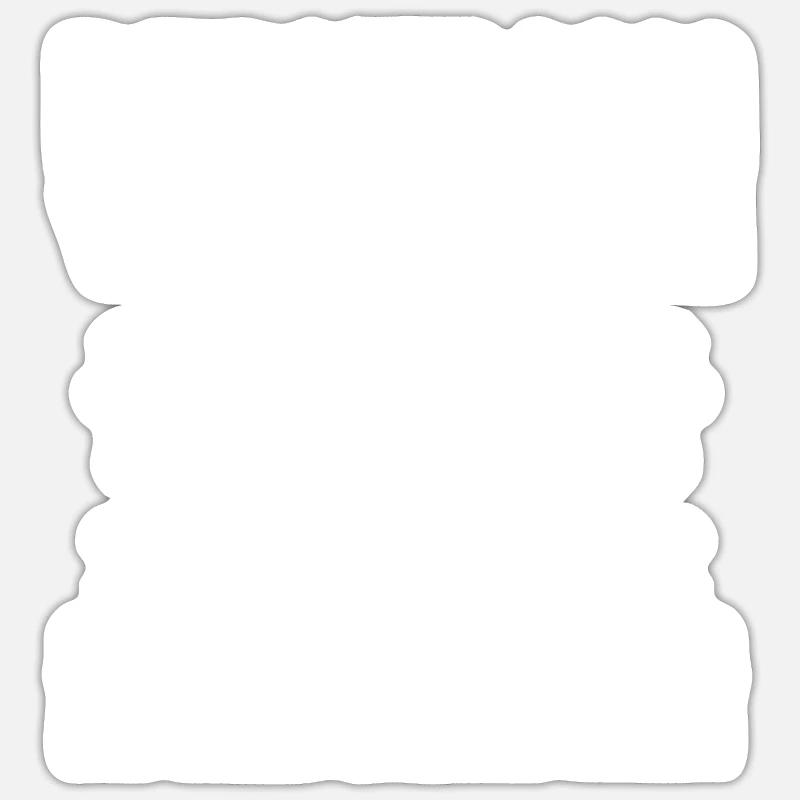 Sensenmann Sarkasmus Beruflich Mit Menschen Tod - Sticker Größe S (10 x 10 cm) - Mattweiß