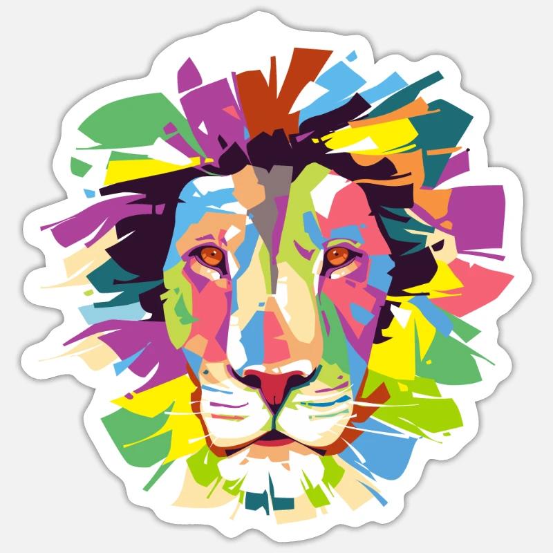 Sticker Größe S (10 x 10 cm) - 