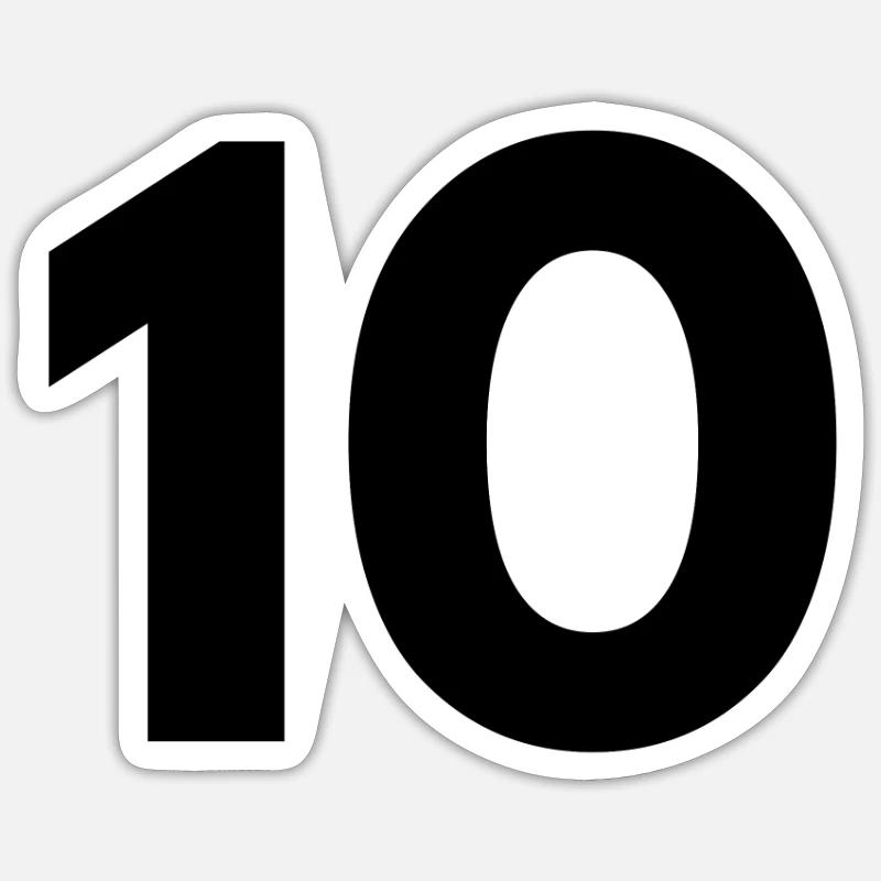 Sticker size S (10 x 10 cm) - 