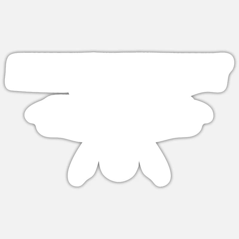 Sticker Größe S (10 x 10 cm) - 