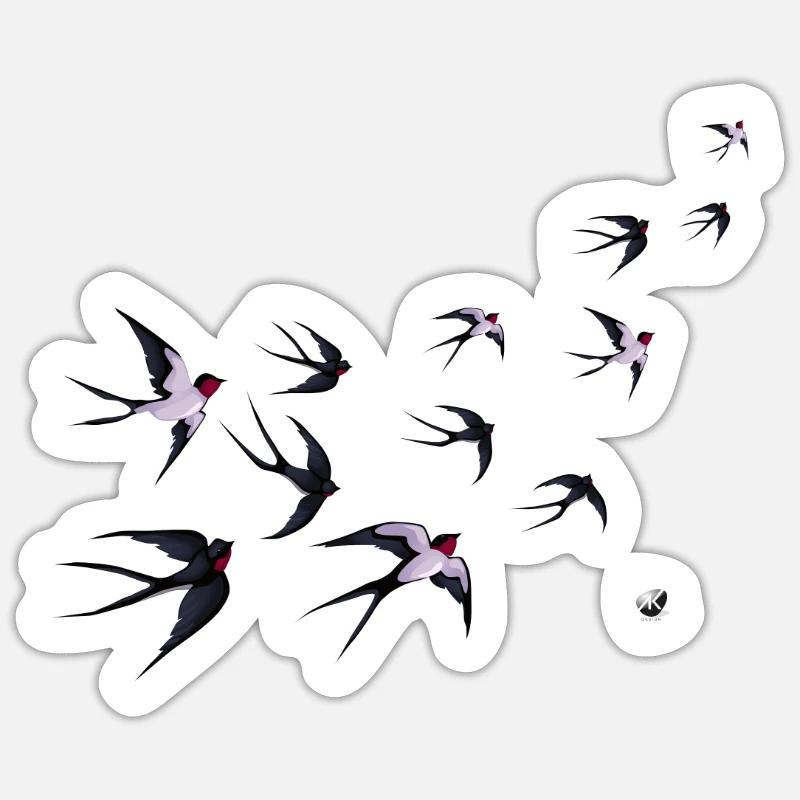 Sticker Größe S (10 x 10 cm) - 