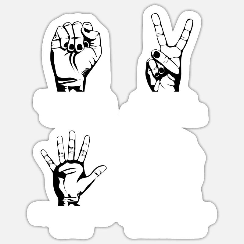 Sticker Größe S (10 x 10 cm) - 