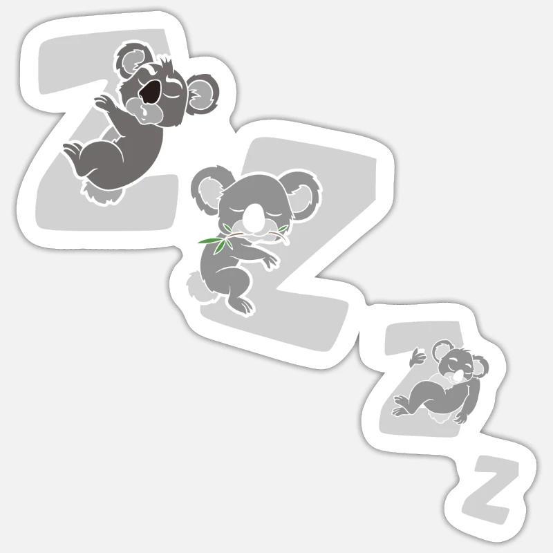 Koala Sticker taille S (10 x 10 cm)