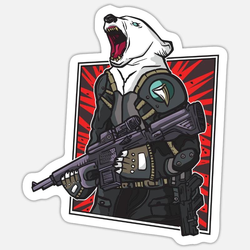 Sticker Größe S (10 x 10 cm) - 