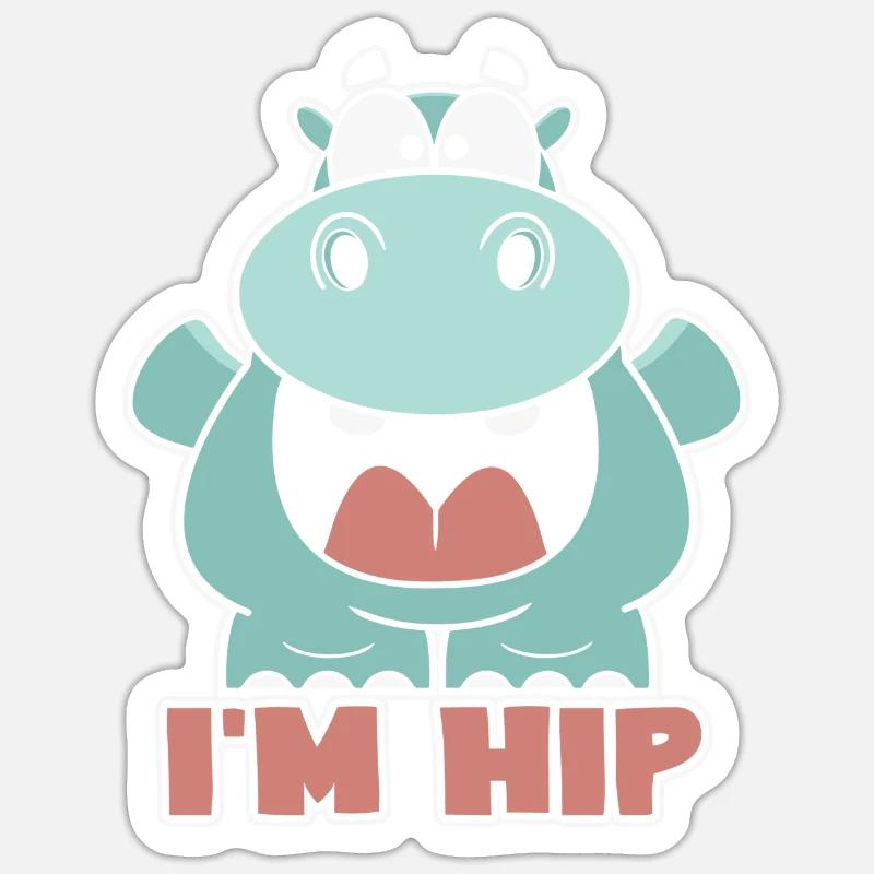 Sticker Größe S (10 x 10 cm) - 