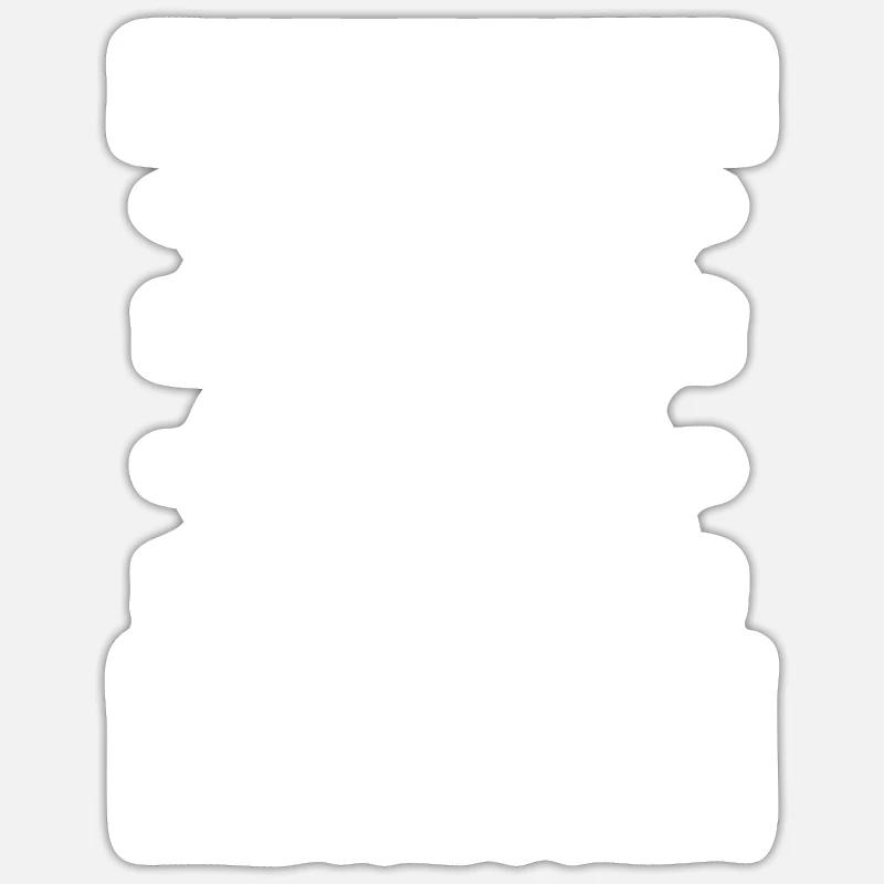 Physik - Sticker Größe S (10 x 10 cm) - Mattweiß