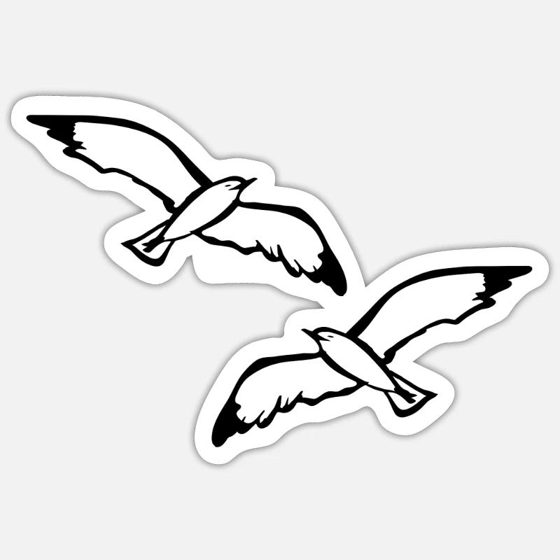 Sticker taille S (10 x 10 cm) - 