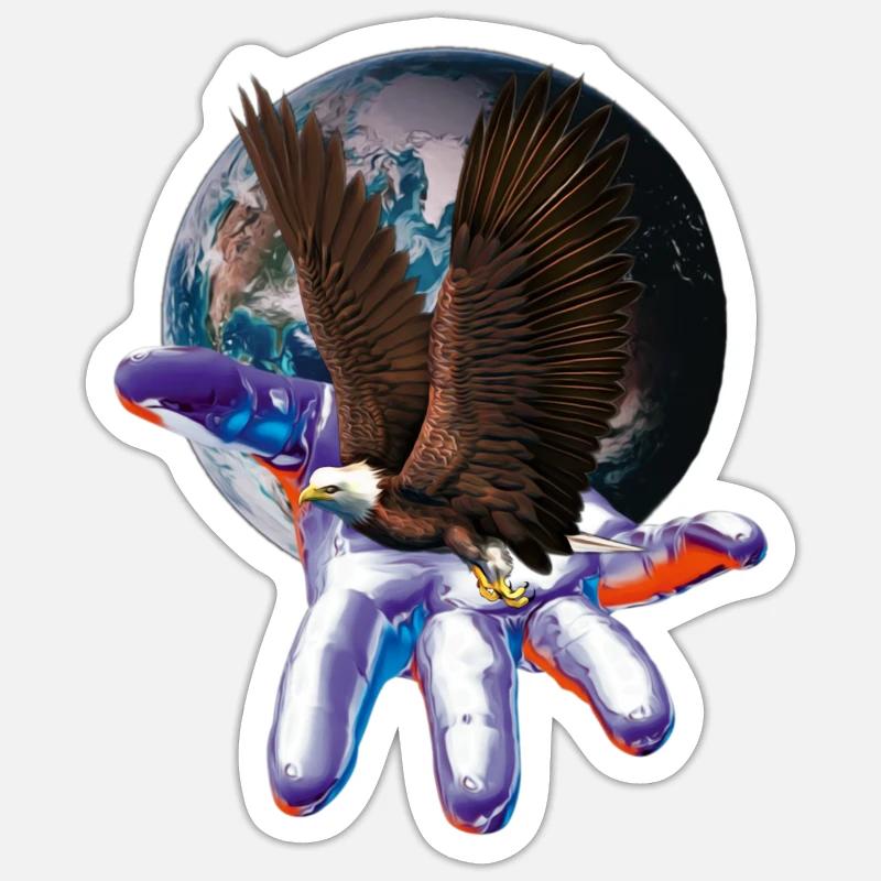 Sticker Größe S (10 x 10 cm) - 