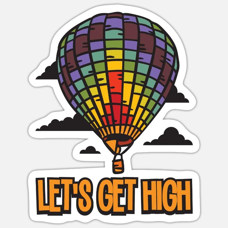 Sticker Größe S (10 x 10 cm) - 