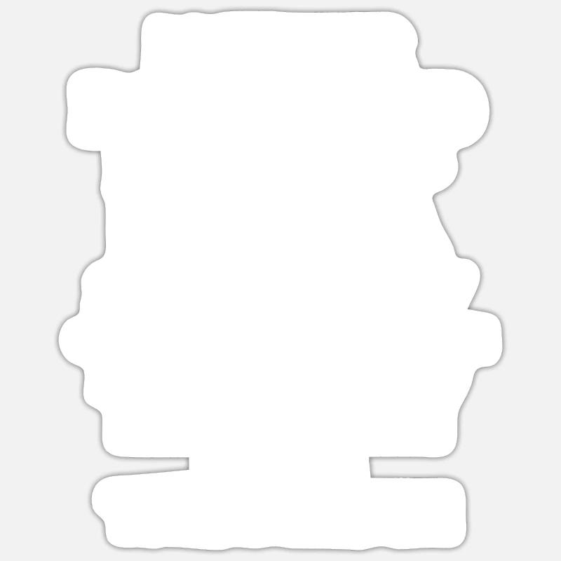 Ich habe nie davon geträumt, Schwiegersohn Geschenke von Mutter in La - Sticker Größe S (10 x 10 cm) - Mattweiß
