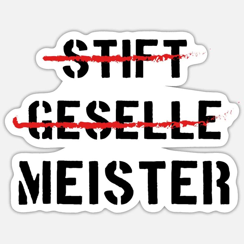 Sticker Größe S (10 x 10 cm) - 