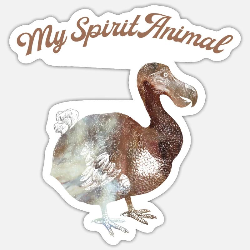 Dodo Sticker size S (10 x 10 cm)