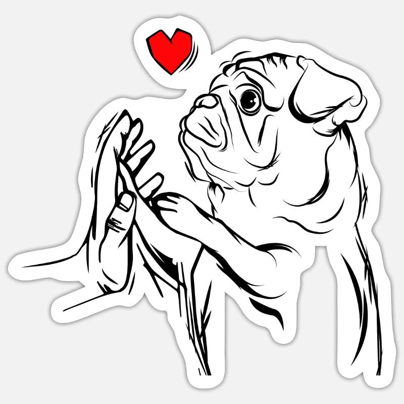 Sticker size S (10 x 10 cm) - 