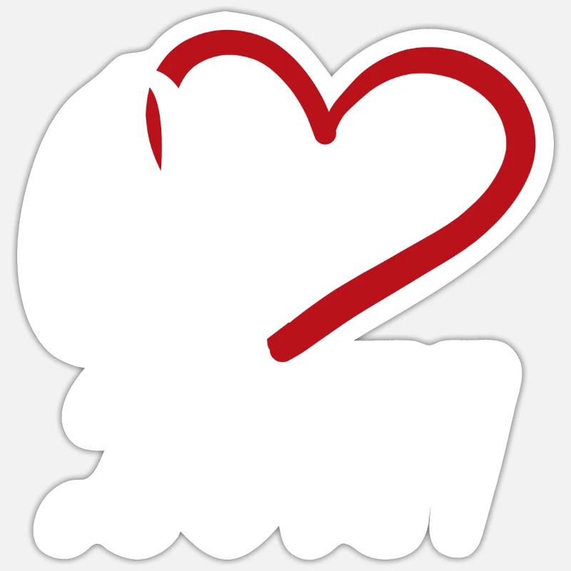 Sticker Größe S (10 x 10 cm) - 