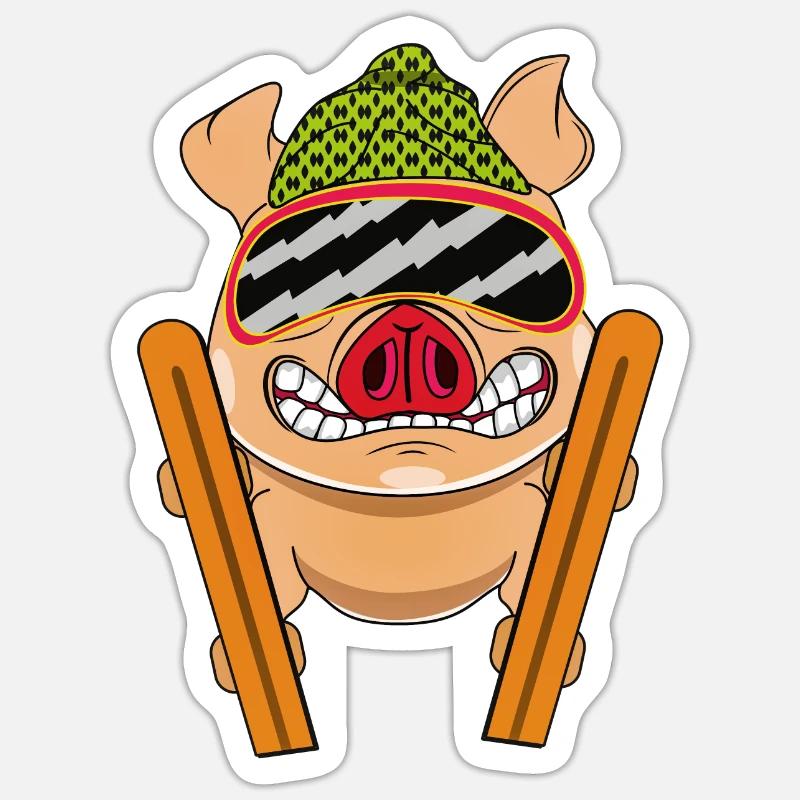 Sticker taille S (10 x 10 cm) - 