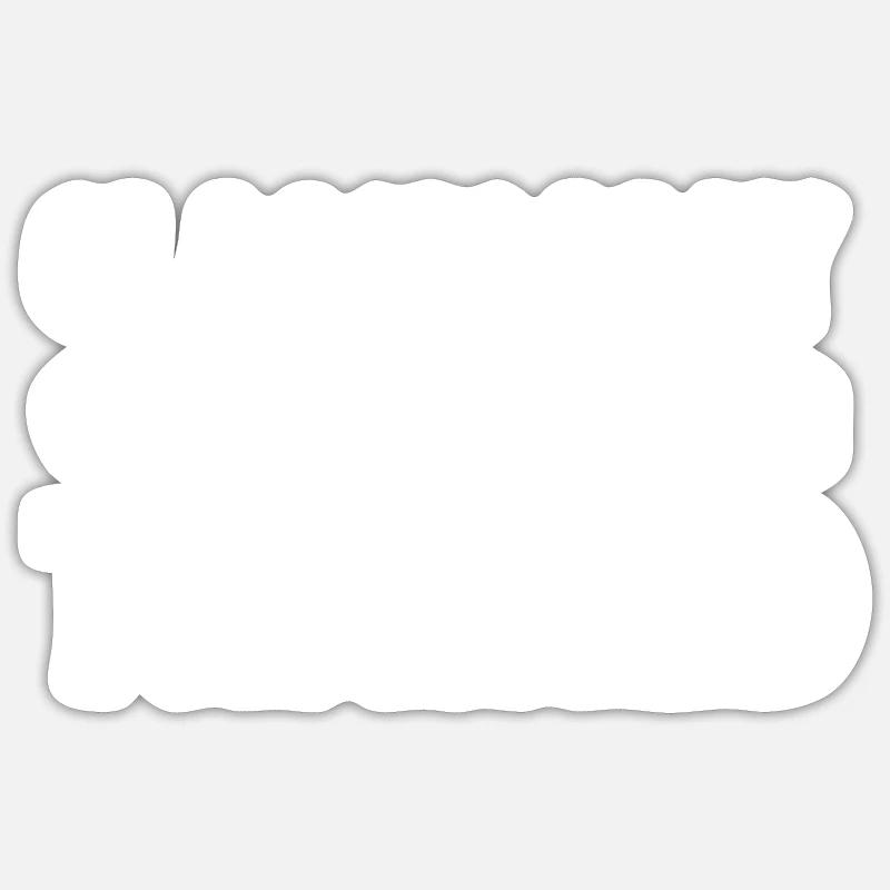 Classically Trained D20 Dice RPG Tabletop Gaming - Sticker Größe S (10 x 10 cm) - Mattweiß