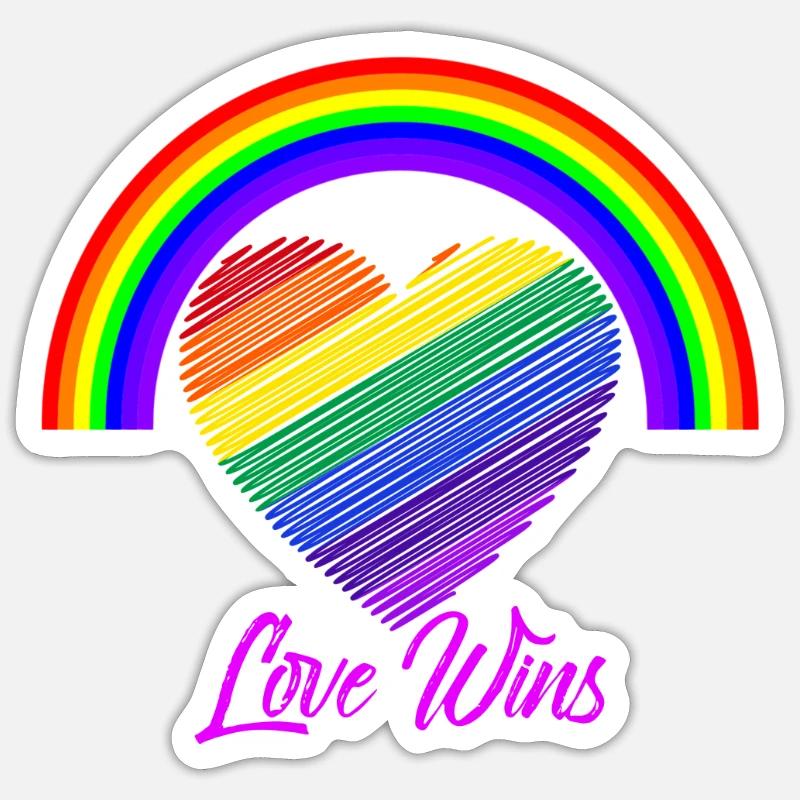 Pride Pride Pride, Designs des Monats Sticker Größe S (10 x 10 cm)